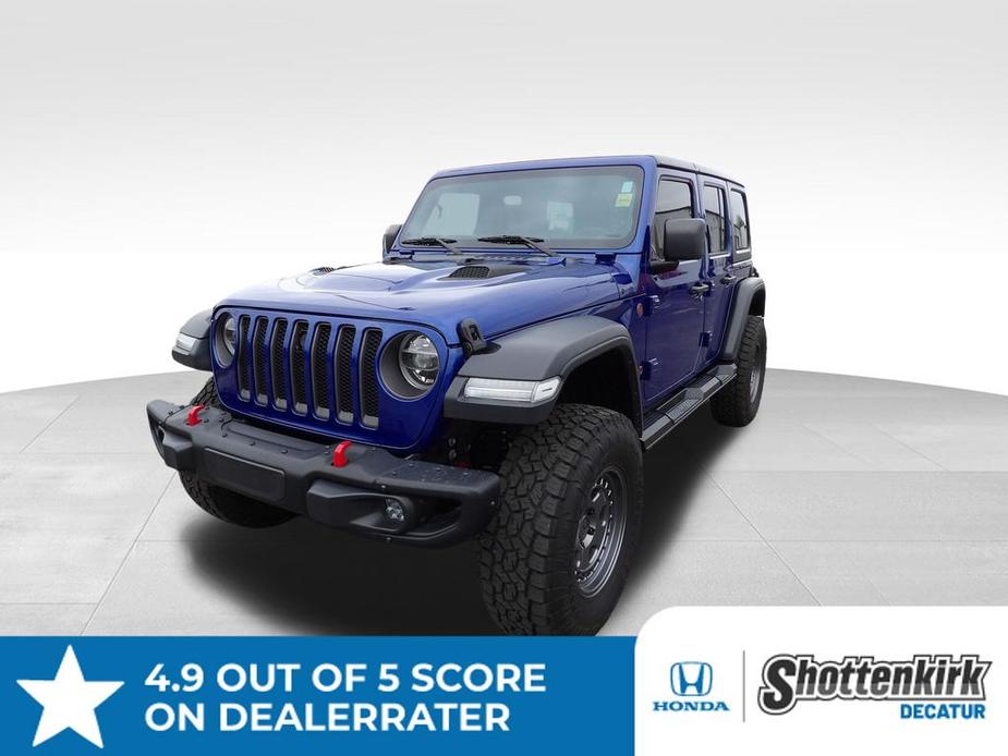 used 2018 Jeep Wrangler Unlimited car, priced at $35,987