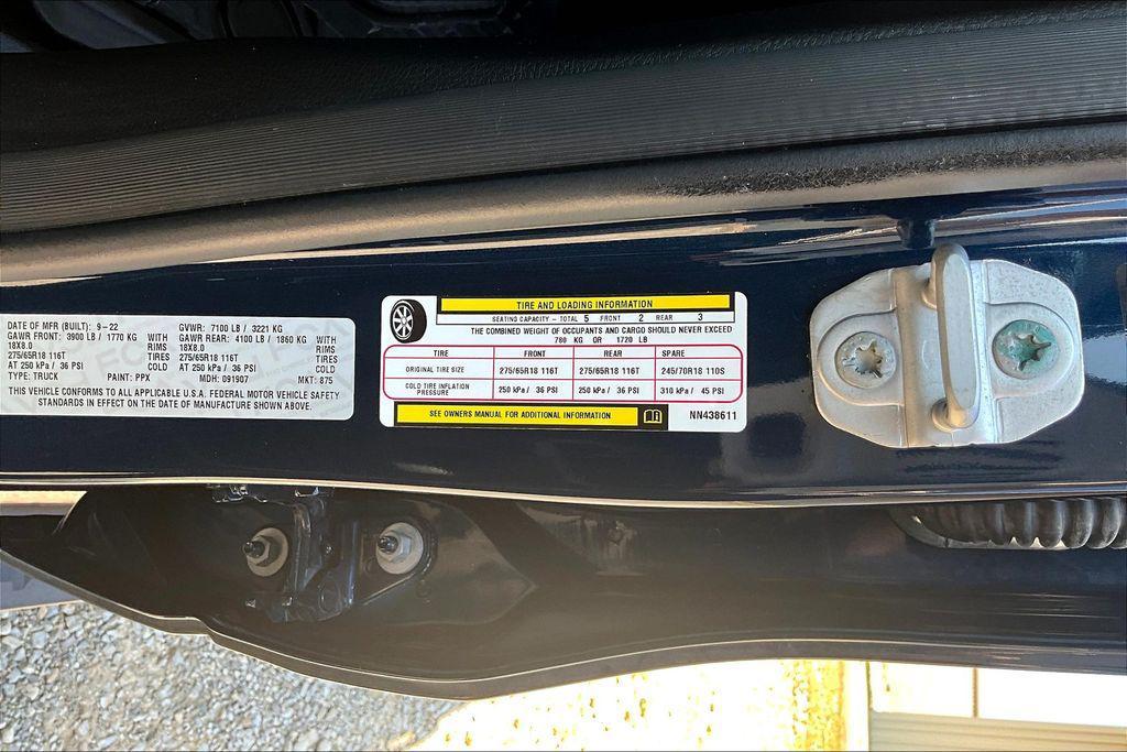 used 2022 Ram 1500 car, priced at $38,925