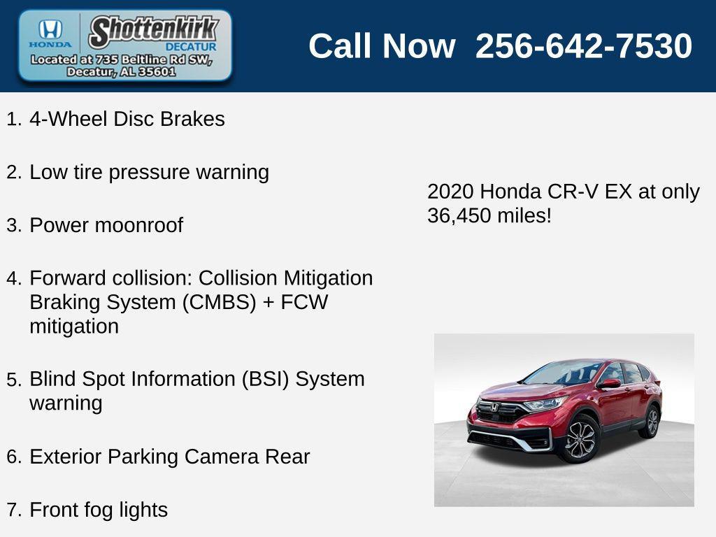 used 2020 Honda CR-V car, priced at $24,842