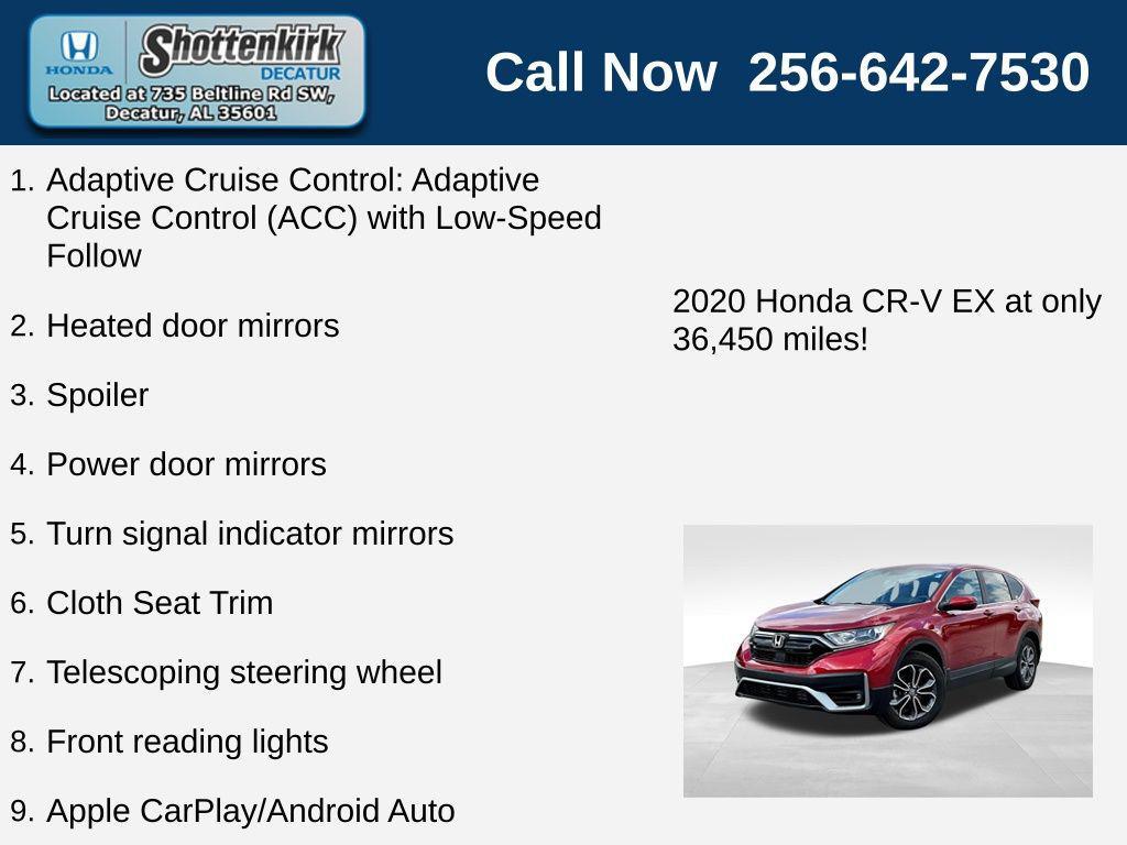 used 2020 Honda CR-V car, priced at $24,842