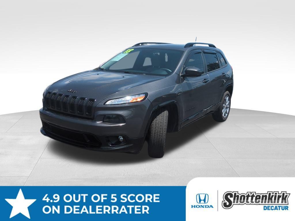 used 2018 Jeep Cherokee car, priced at $12,873