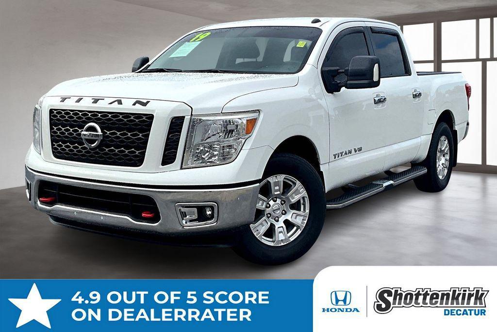 used 2019 Nissan Titan car, priced at $20,654