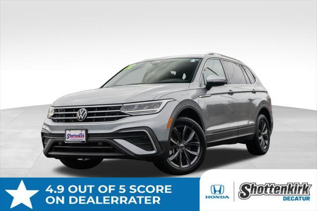 used 2022 Volkswagen Tiguan car, priced at $22,500