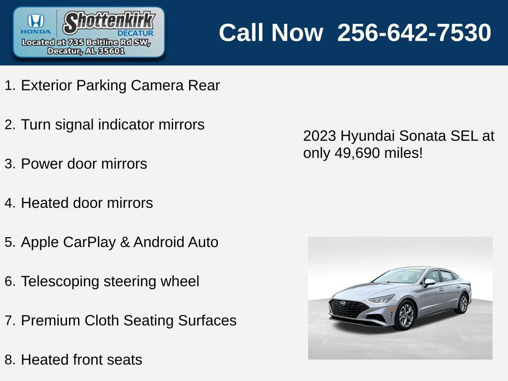 used 2023 Hyundai Sonata car, priced at $20,974