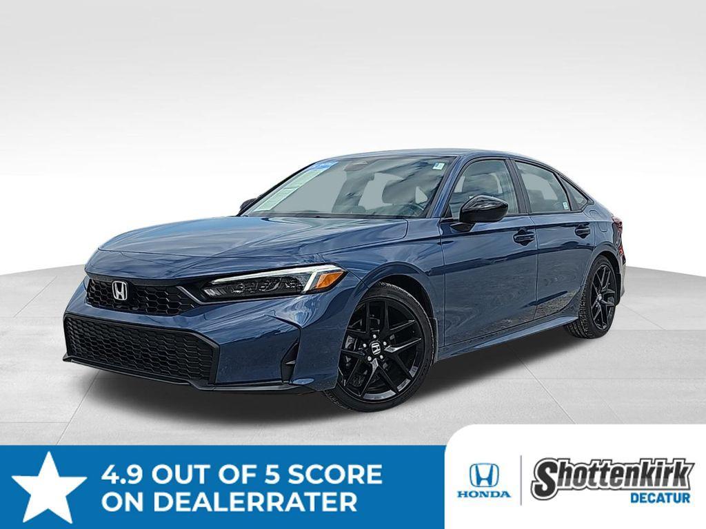 used 2025 Honda Civic car, priced at $26,388