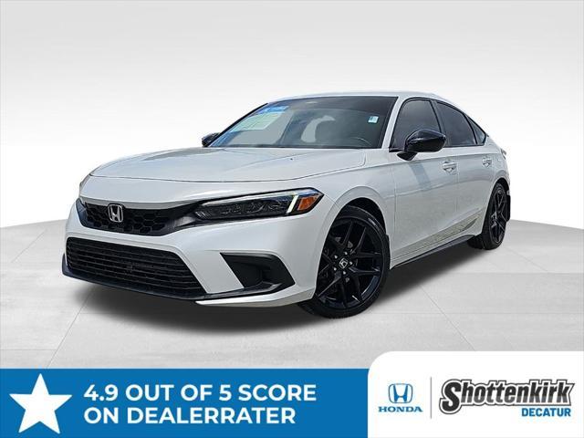 used 2022 Honda Civic car, priced at $25,551