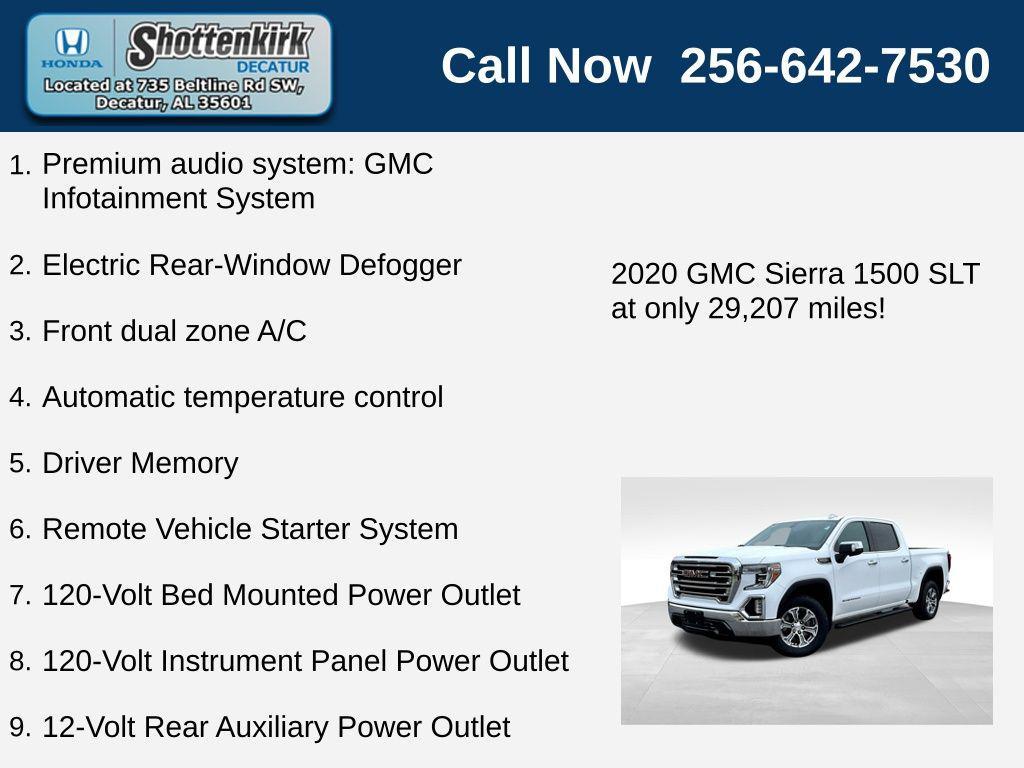 used 2020 GMC Sierra 1500 car, priced at $39,989