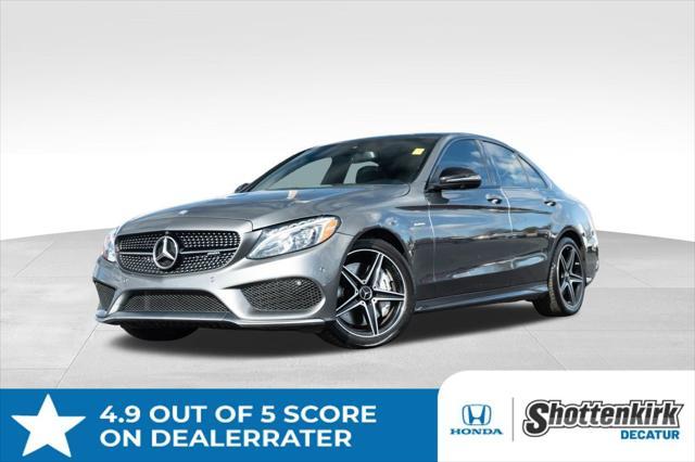 used 2017 Mercedes-Benz AMG C 43 car, priced at $22,275