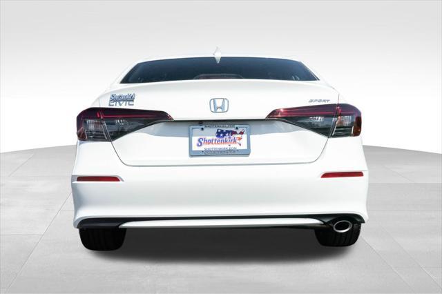 new 2025 Honda Civic car, priced at $27,800