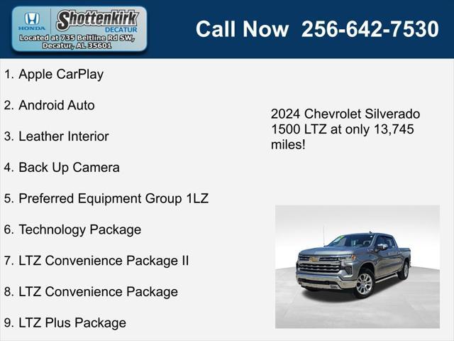 used 2024 Chevrolet Silverado 1500 car, priced at $52,249