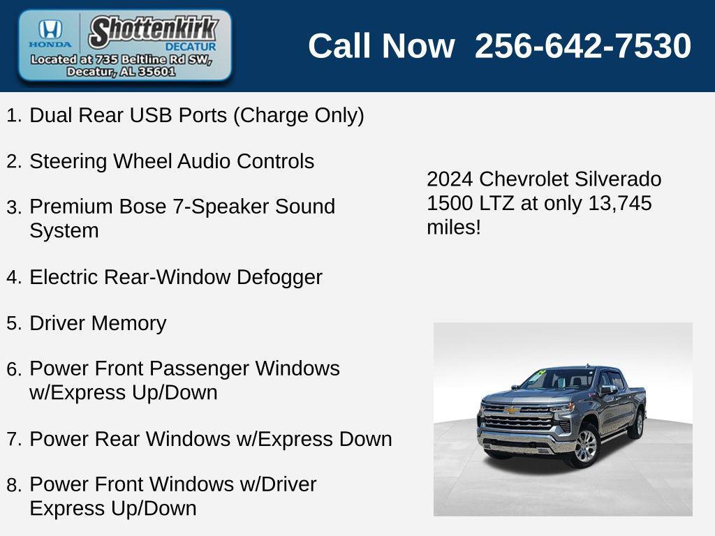 used 2024 Chevrolet Silverado 1500 car, priced at $51,154