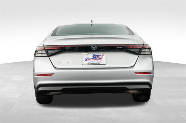 new 2024 Honda Accord car, priced at $29,600