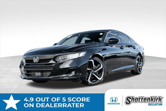 used 2022 Honda Accord car, priced at $25,317