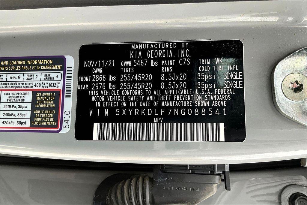 used 2022 Kia Sorento car, priced at $29,999