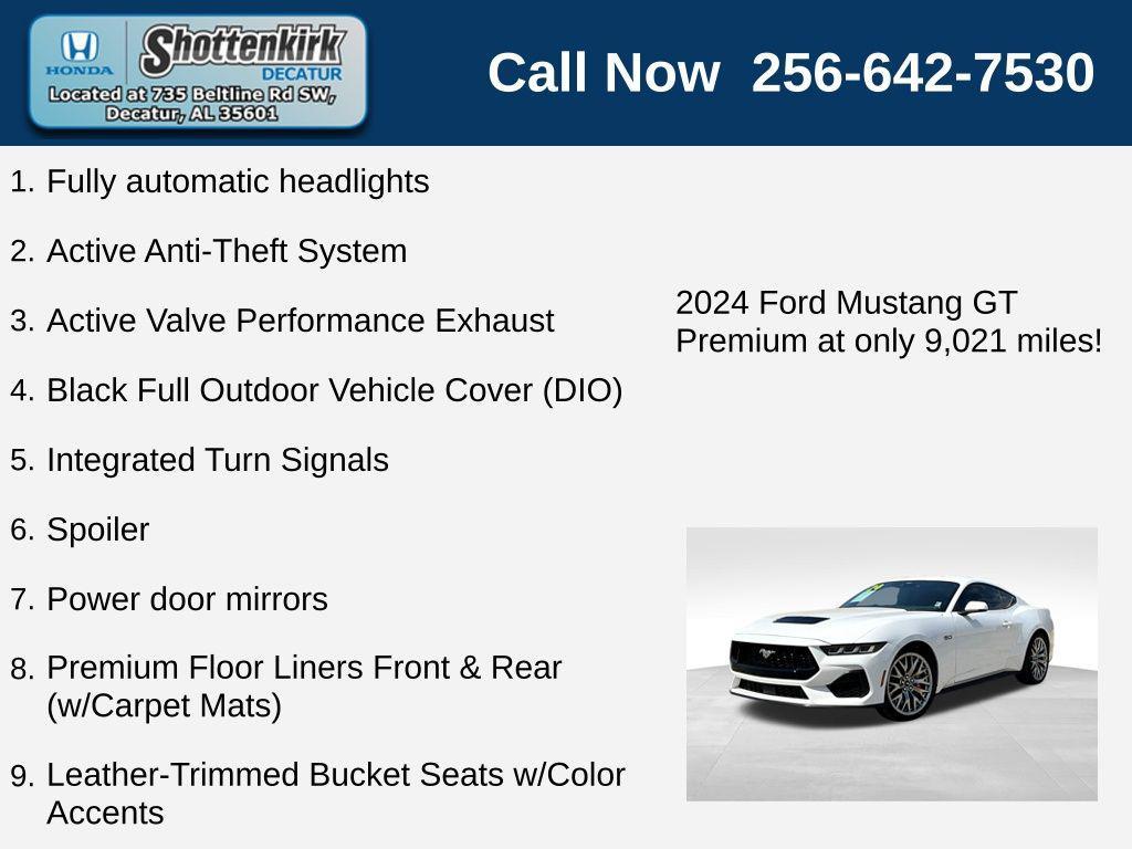 used 2024 Ford Mustang car, priced at $46,791