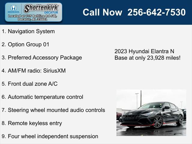 used 2023 Hyundai Elantra car, priced at $31,470