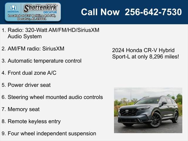 used 2024 Honda CR-V car, priced at $37,228