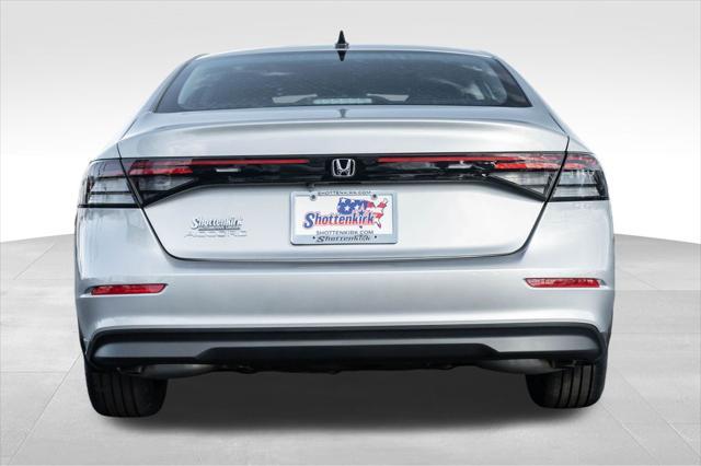 new 2025 Honda Accord car, priced at $31,655