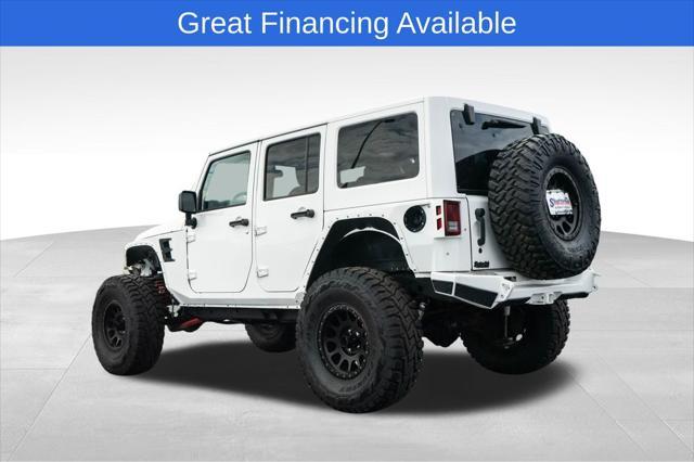 used 2017 Jeep Wrangler Unlimited car, priced at $33,954