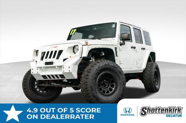 used 2017 Jeep Wrangler Unlimited car, priced at $33,954