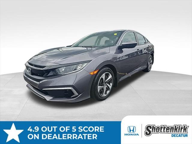 used 2020 Honda Civic car, priced at $21,293