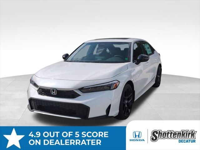 new 2025 Honda Civic Hybrid car, priced at $30,555