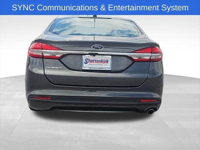used 2017 Ford Fusion car, priced at $10,737
