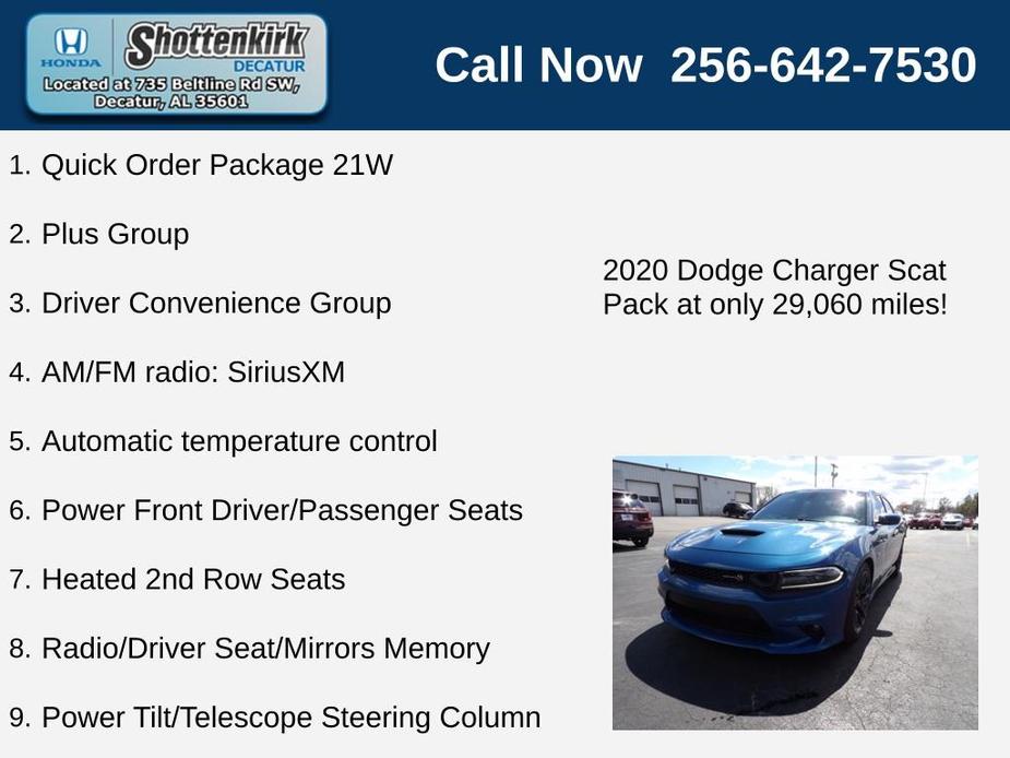 used 2020 Dodge Charger car, priced at $40,979