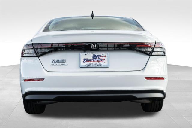 new 2025 Honda Accord car, priced at $32,110