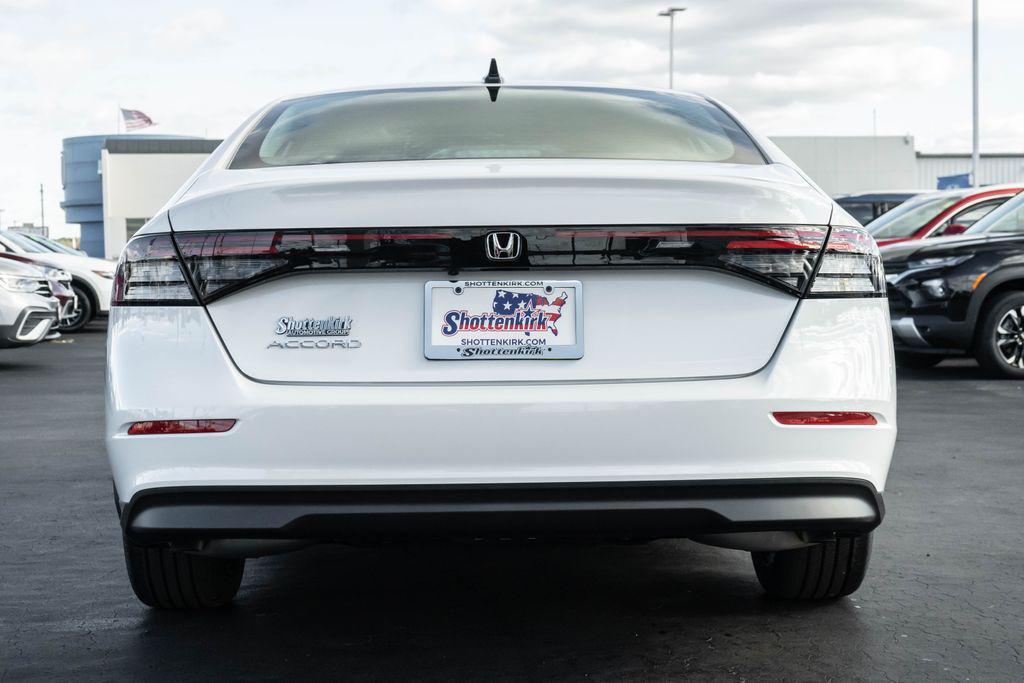 new 2025 Honda Accord car, priced at $32,110