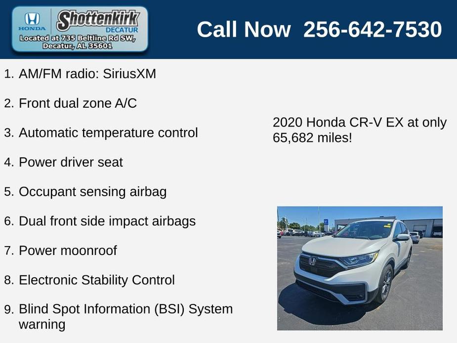 used 2020 Honda CR-V car, priced at $23,997