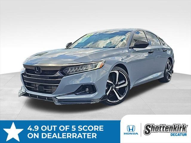 used 2022 Honda Accord car, priced at $25,475