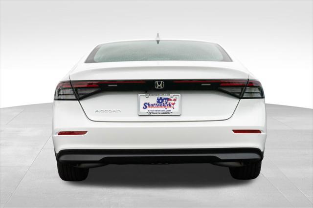 new 2024 Honda Accord car, priced at $29,457