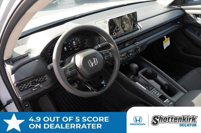 new 2025 Honda Accord car, priced at $31,710