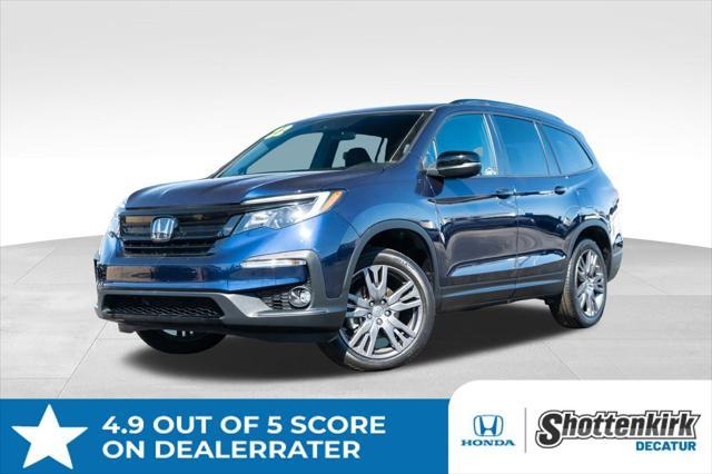 used 2022 Honda Pilot car, priced at $29,472