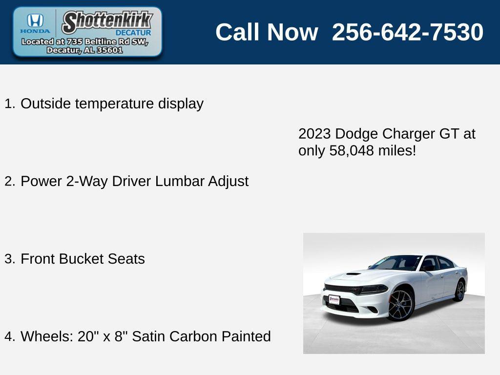 used 2023 Dodge Charger car, priced at $24,062
