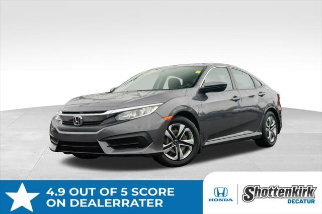 used 2017 Honda Civic car, priced at $16,040