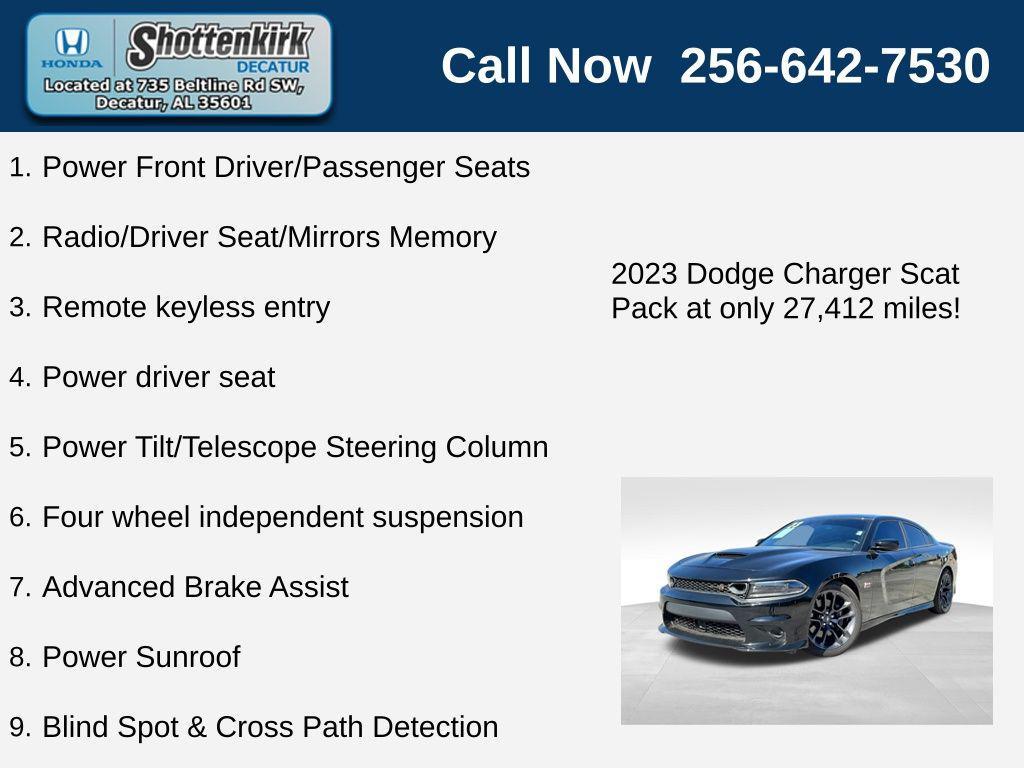 used 2023 Dodge Charger car, priced at $47,160
