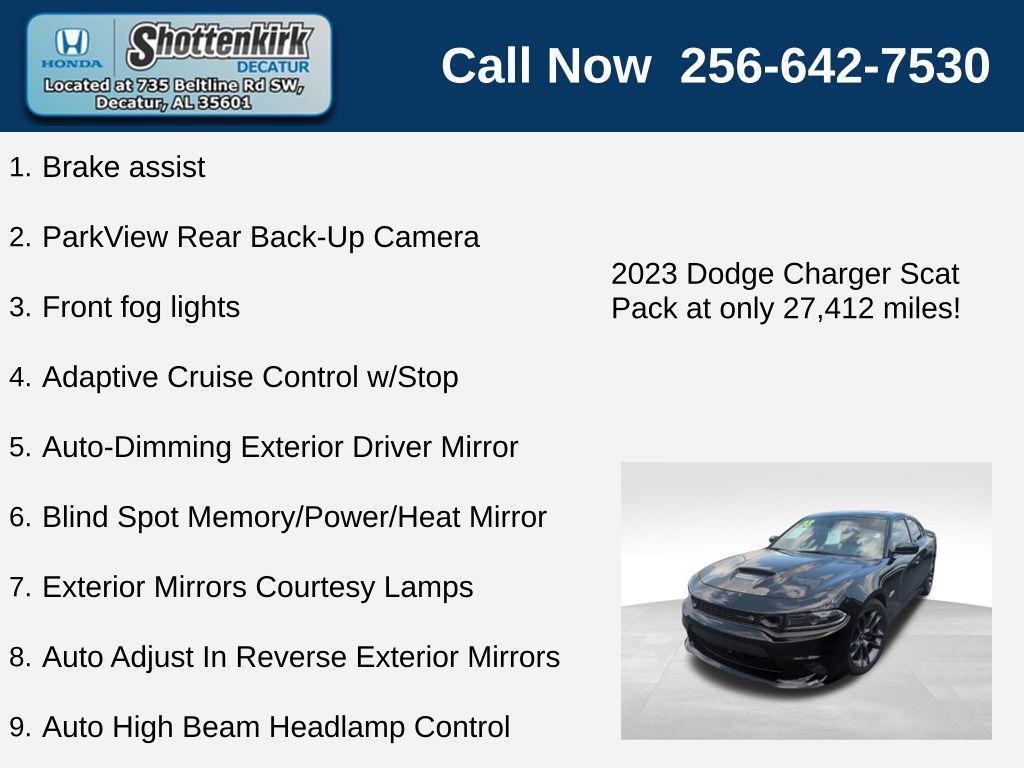 used 2023 Dodge Charger car, priced at $49,571