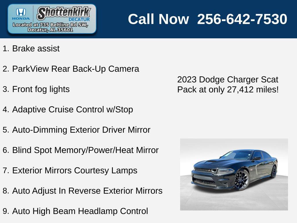 used 2023 Dodge Charger car, priced at $47,160