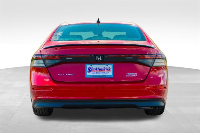 new 2025 Honda Accord Hybrid car, priced at $35,260