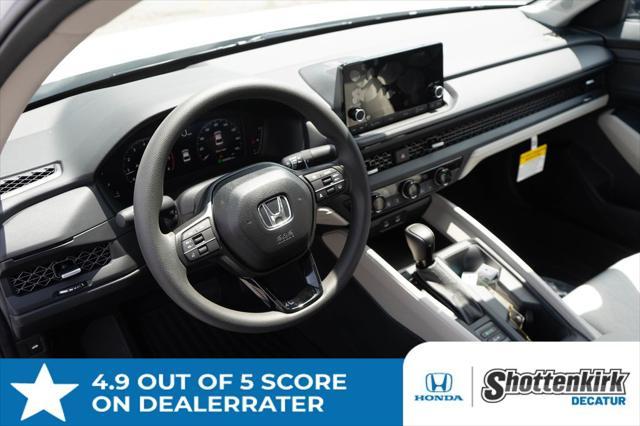 new 2025 Honda Accord car, priced at $32,165