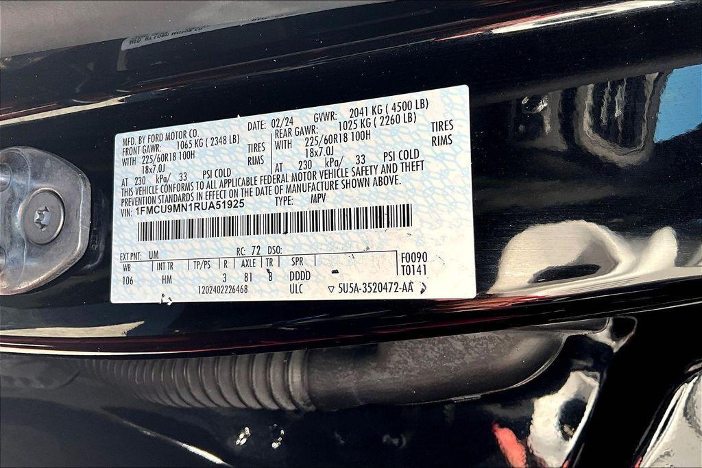 used 2024 Ford Escape car, priced at $21,908