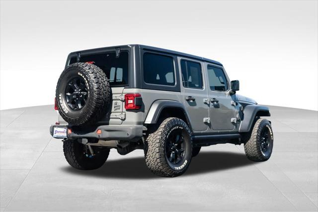 used 2020 Jeep Wrangler Unlimited car, priced at $34,759