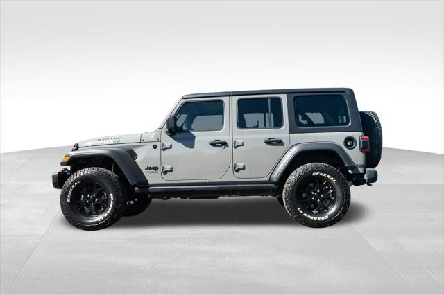 used 2020 Jeep Wrangler Unlimited car, priced at $34,759