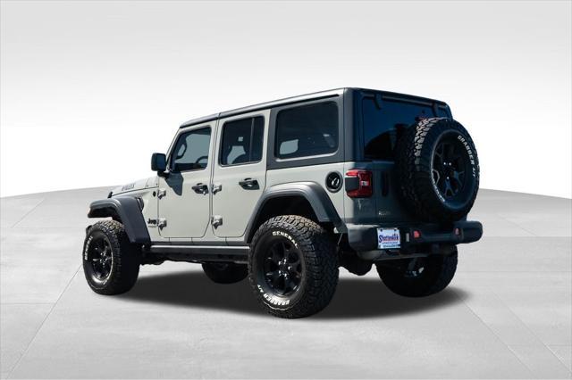 used 2020 Jeep Wrangler Unlimited car, priced at $34,759