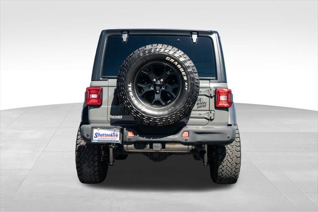 used 2020 Jeep Wrangler Unlimited car, priced at $34,759