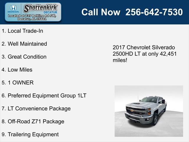 used 2017 Chevrolet Silverado 2500 car, priced at $41,491