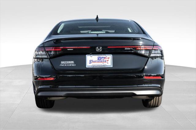 new 2024 Honda Accord car, priced at $29,960