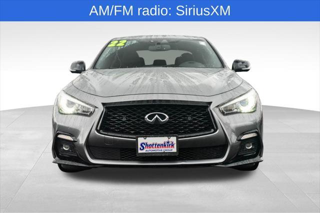 used 2022 INFINITI Q50 car, priced at $36,901